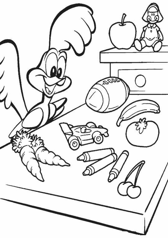 Dibujo para colorear: Baby Looney Tunes (Dibujos animados) #26583 - Dibujos para Colorear e Imprimir Gratis