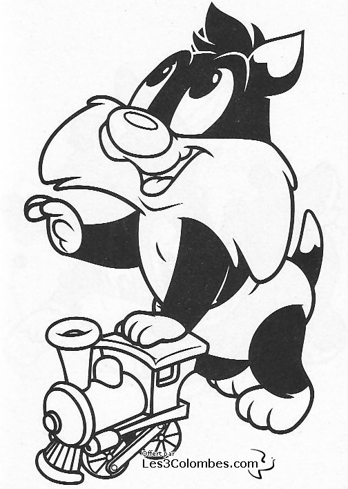 Dibujo para colorear: Baby Looney Tunes (Dibujos animados) #26619 - Dibujos para Colorear e Imprimir Gratis