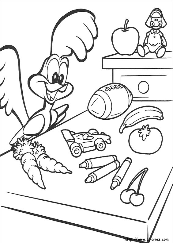 Dibujo para colorear: Baby Looney Tunes (Dibujos animados) #26645 - Dibujos para Colorear e Imprimir Gratis