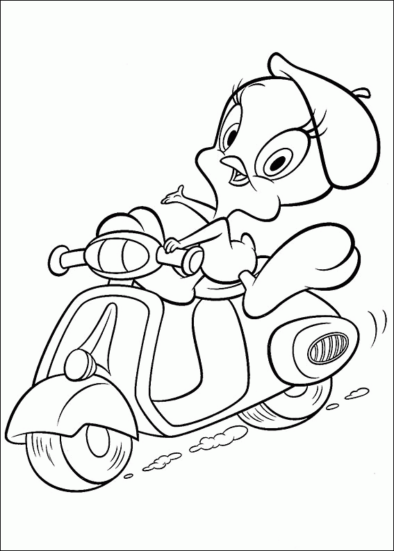 Dibujo para colorear: Baby Looney Tunes (Dibujos animados) #26675 - Dibujos para Colorear e Imprimir Gratis