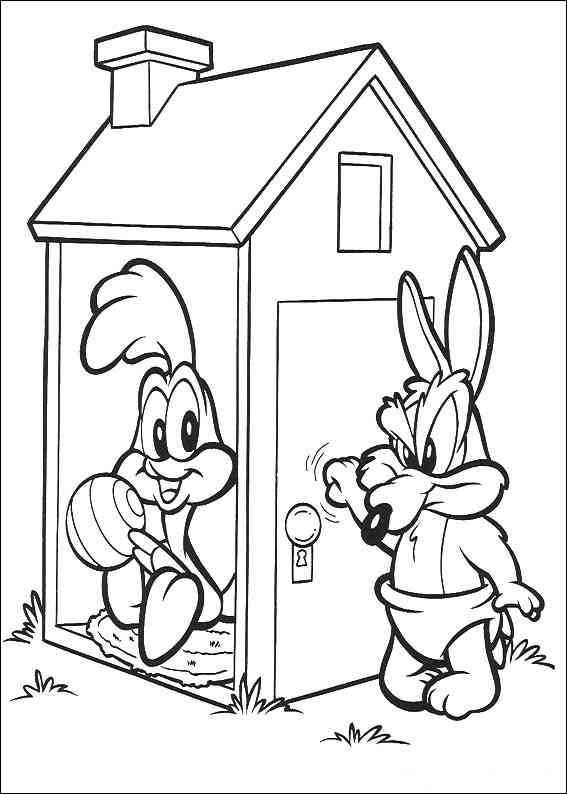 Dibujo para colorear: Baby Looney Tunes (Dibujos animados) #26700 - Dibujos para Colorear e Imprimir Gratis