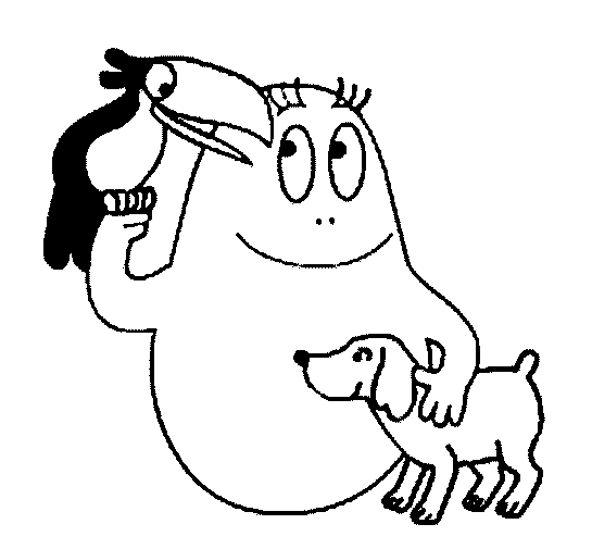 Dibujo para colorear: Barbapapa (Dibujos animados) #36562 - Dibujos para Colorear e Imprimir Gratis