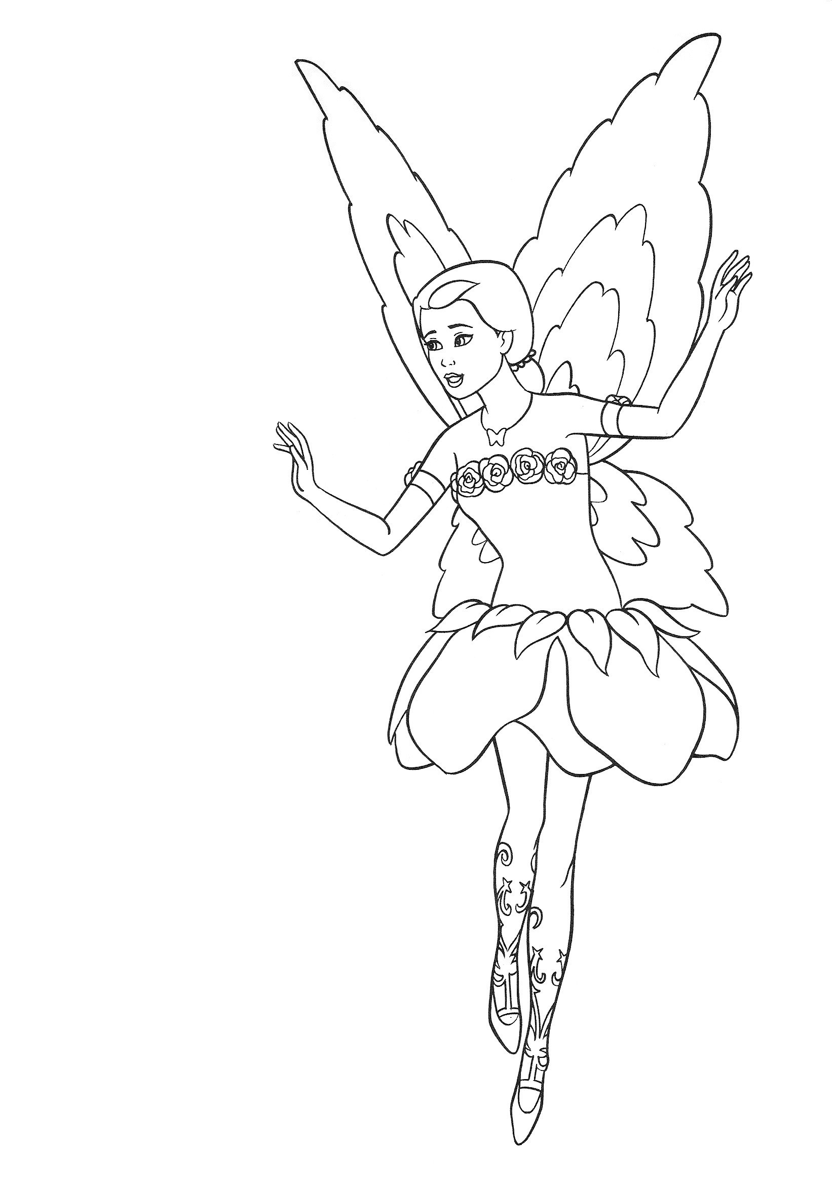 Dibujo para colorear: Barbie (Dibujos animados) #27465 - Dibujos para Colorear e Imprimir Gratis