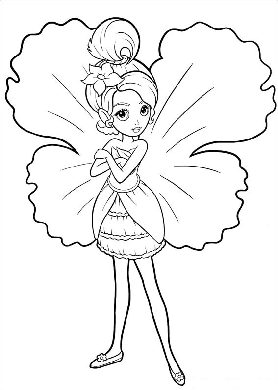 Dibujo para colorear: Barbie (Dibujos animados) #27592 - Dibujos para Colorear e Imprimir Gratis