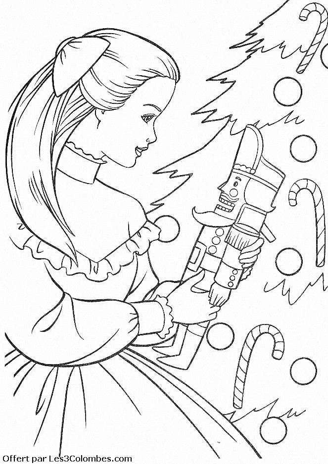 Dibujo para colorear: Barbie (Dibujos animados) #27631 - Dibujos para Colorear e Imprimir Gratis