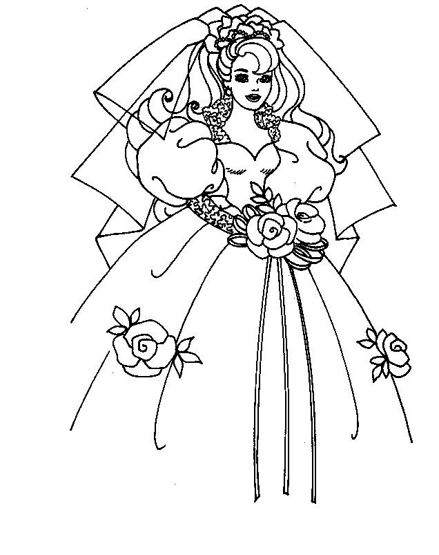 Dibujo para colorear: Barbie (Dibujos animados) #27642 - Dibujos para Colorear e Imprimir Gratis