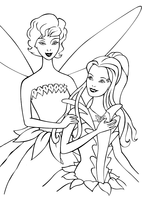 Dibujo para colorear: Barbie (Dibujos animados) #27650 - Dibujos para Colorear e Imprimir Gratis