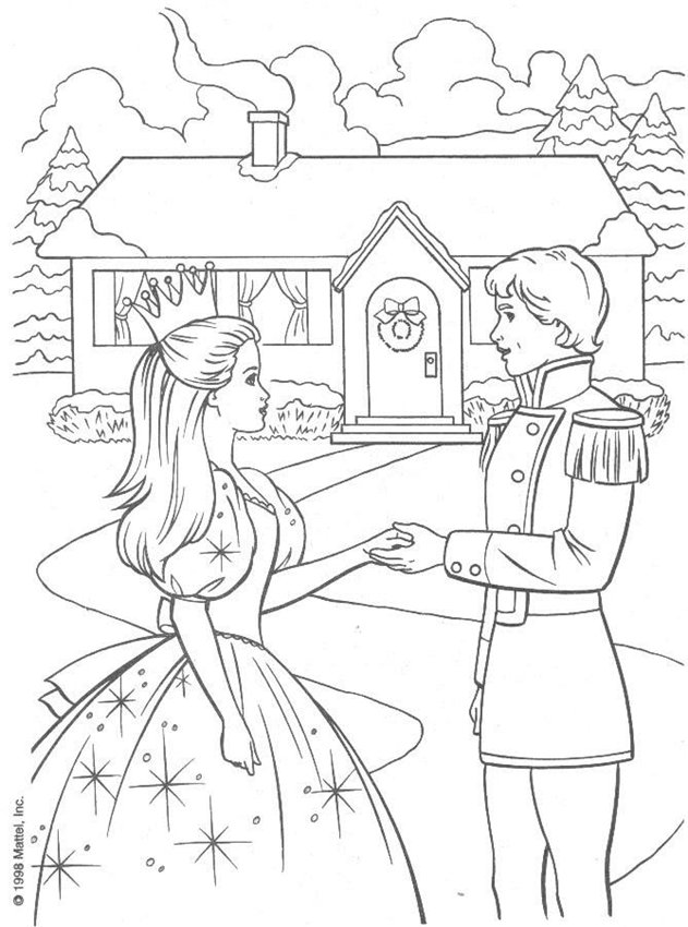 Dibujo para colorear: Barbie (Dibujos animados) #27671 - Dibujos para Colorear e Imprimir Gratis