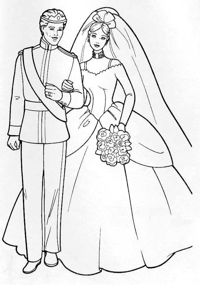 Dibujo para colorear: Barbie (Dibujos animados) #27709 - Dibujos para Colorear e Imprimir Gratis