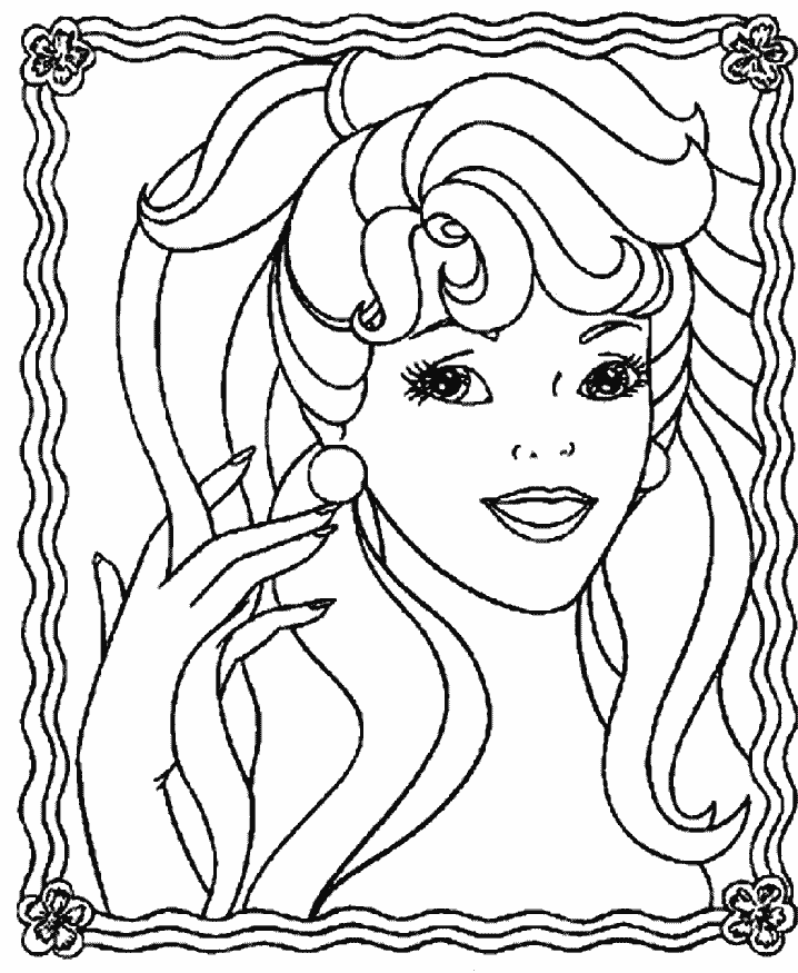 Dibujo para colorear: Barbie (Dibujos animados) #27772 - Dibujos para Colorear e Imprimir Gratis