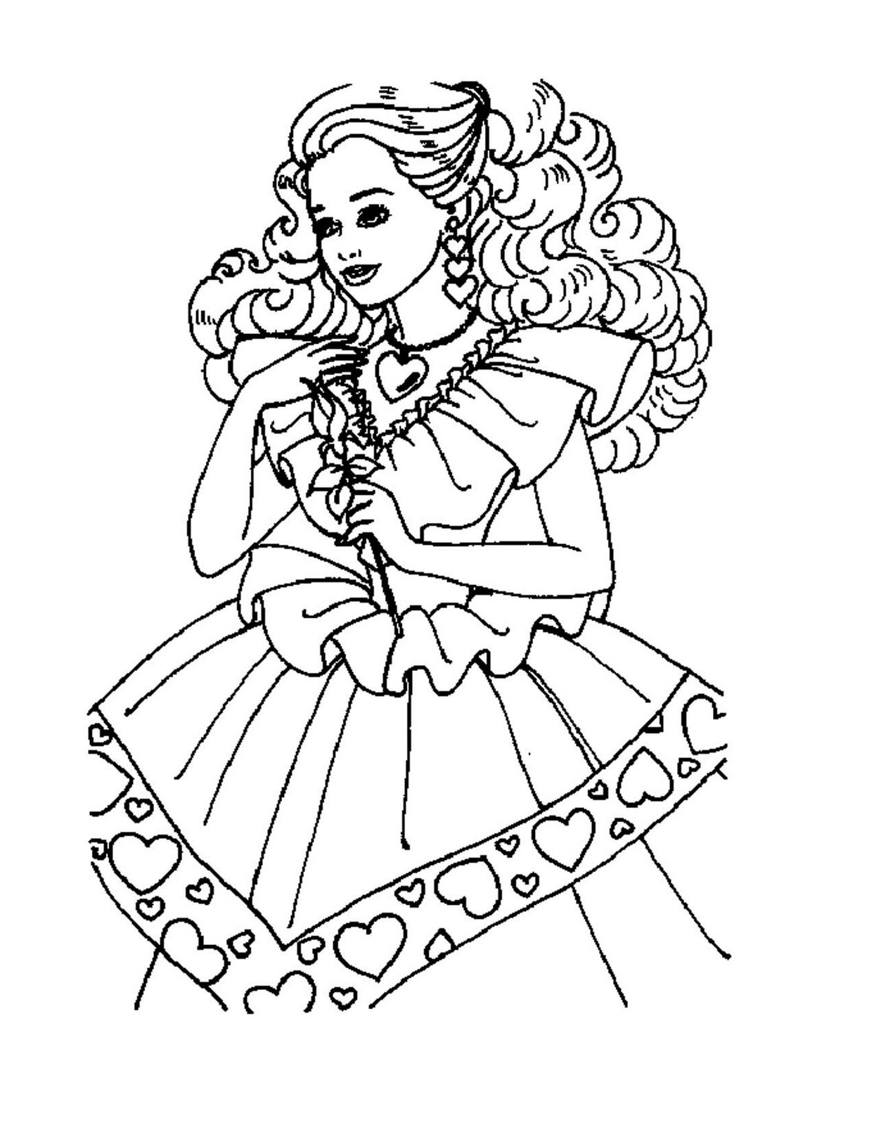 Dibujo para colorear: Barbie (Dibujos animados) #27775 - Dibujos para Colorear e Imprimir Gratis