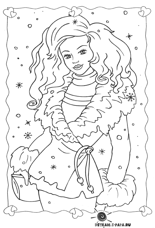 Dibujo para colorear: Barbie (Dibujos animados) #27789 - Dibujos para Colorear e Imprimir Gratis