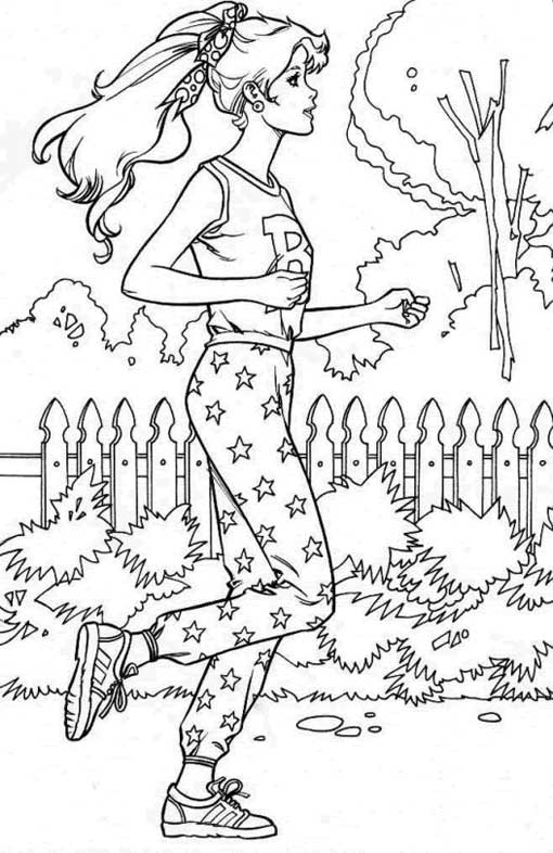 Dibujo para colorear: Barbie (Dibujos animados) #27801 - Dibujos para Colorear e Imprimir Gratis