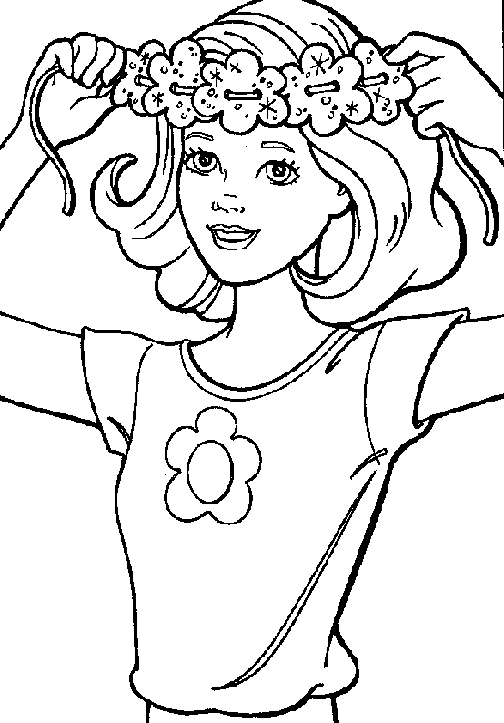 Dibujo para colorear: Barbie (Dibujos animados) #27831 - Dibujos para Colorear e Imprimir Gratis