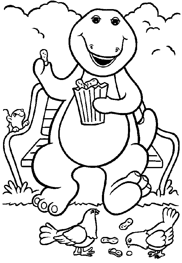 Dibujos de Barney and friends #40934 (Dibujos animados) para colorear –  Páginas imprimibles gratis