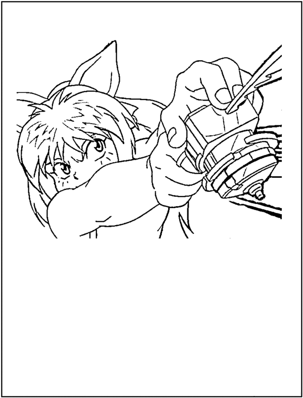 Dibujo para colorear: Beyblade (Dibujos animados) #46828 - Dibujos para Colorear e Imprimir Gratis