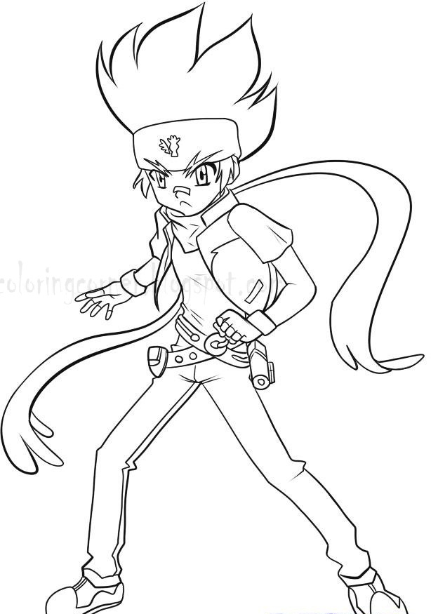 Dibujo para colorear: Beyblade (Dibujos animados) #46831 - Dibujos para Colorear e Imprimir Gratis