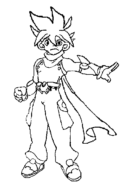 Dibujo para colorear: Beyblade (Dibujos animados) #46835 - Dibujos para Colorear e Imprimir Gratis