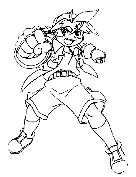 Dibujo para colorear: Beyblade (Dibujos animados) #46852 - Dibujos para Colorear e Imprimir Gratis