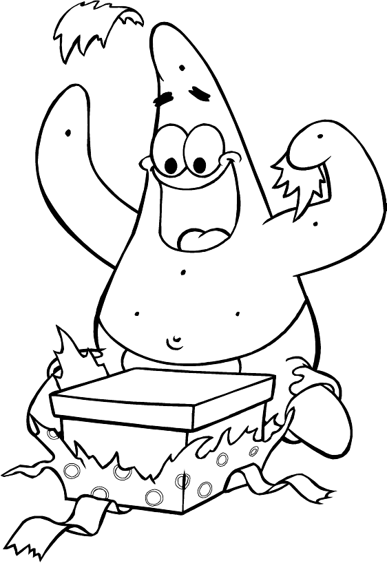 Dibujo para colorear: Bob Esponja (Dibujos animados) #33387 - Dibujos para Colorear e Imprimir Gratis