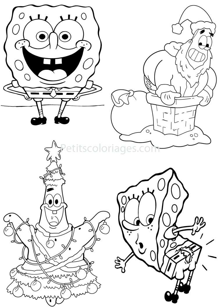 Dibujo para colorear: Bob Esponja (Dibujos animados) #33391 - Dibujos para Colorear e Imprimir Gratis