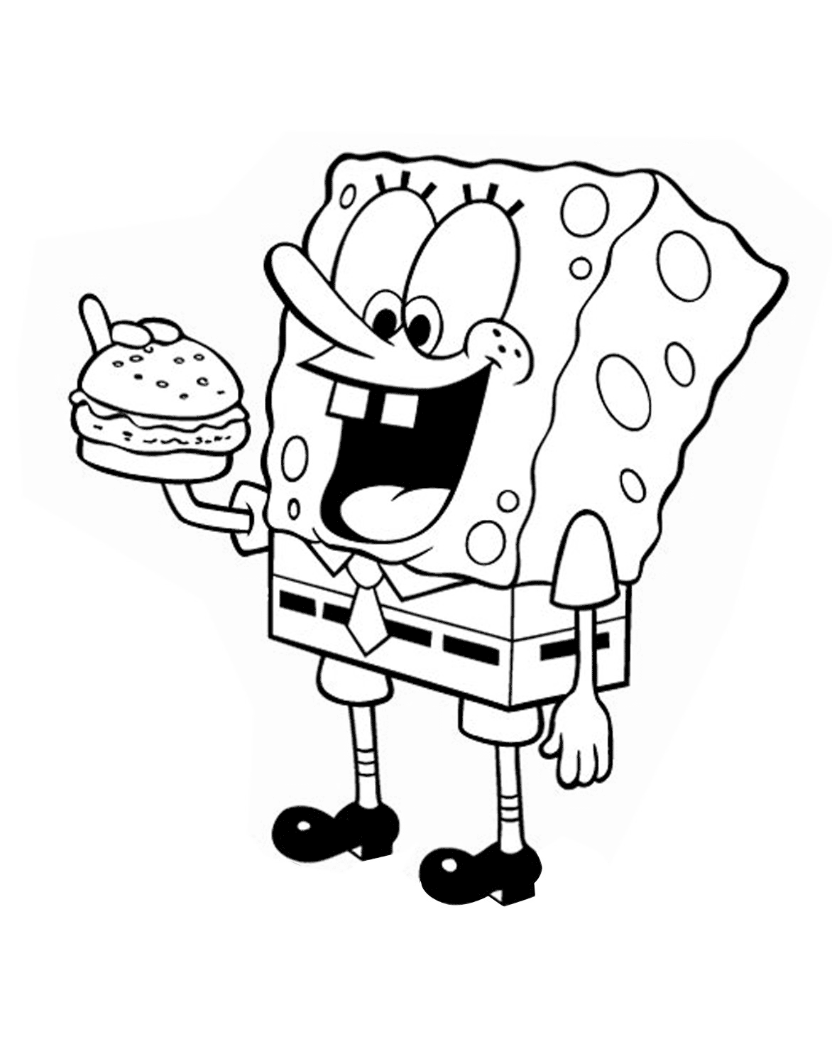 Dibujos de Bob Esponja #33403 (Dibujos animados) para colorear – Páginas  imprimibles gratis