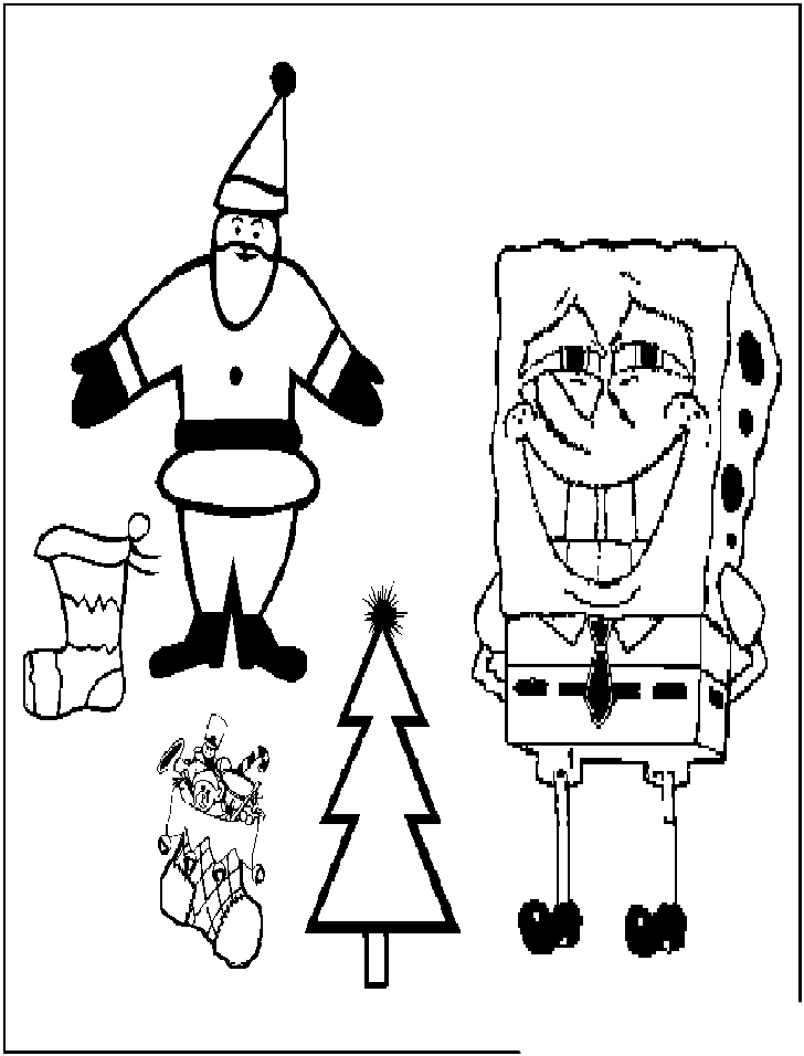 Dibujo para colorear: Bob Esponja (Dibujos animados) #33508 - Dibujos para Colorear e Imprimir Gratis