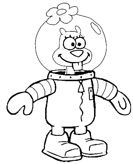 Dibujo para colorear: Bob Esponja (Dibujos animados) #33555 - Dibujos para Colorear e Imprimir Gratis