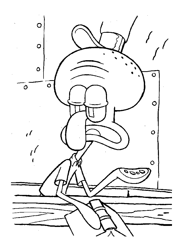 Dibujo para colorear: Bob Esponja (Dibujos animados) #33562 - Dibujos para Colorear e Imprimir Gratis