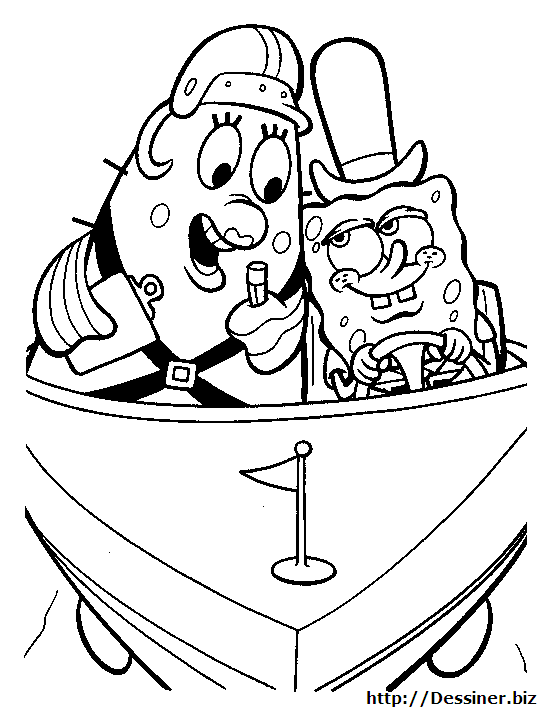 Dibujo para colorear: Bob Esponja (Dibujos animados) #33584 - Dibujos para Colorear e Imprimir Gratis