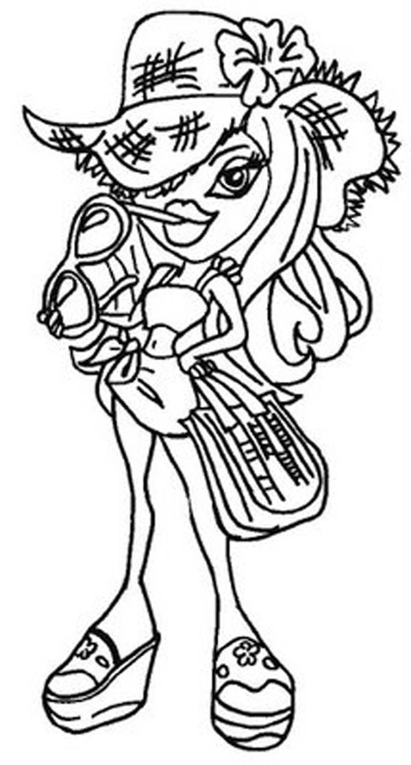 Dibujo para colorear: Bratz (Dibujos animados) #32608 - Dibujos para Colorear e Imprimir Gratis