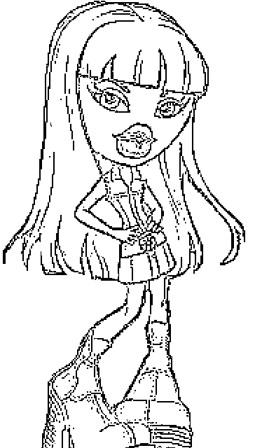 Dibujo para colorear: Bratz (Dibujos animados) #32618 - Dibujos para Colorear e Imprimir Gratis