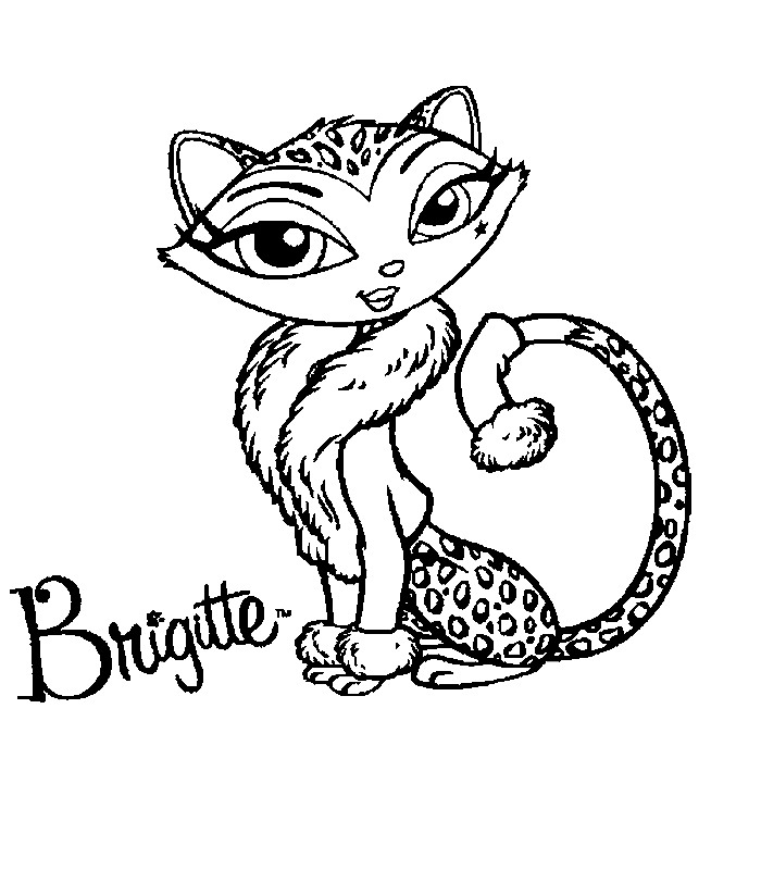 Dibujo para colorear: Bratz (Dibujos animados) #32701 - Dibujos para Colorear e Imprimir Gratis