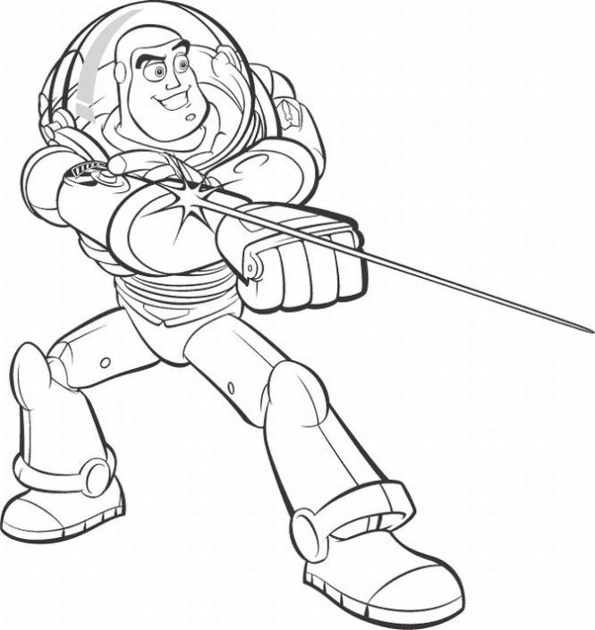 Dibujo para colorear: Buzz Lightyear of Star Command (Dibujos animados) #46680 - Dibujos para Colorear e Imprimir Gratis