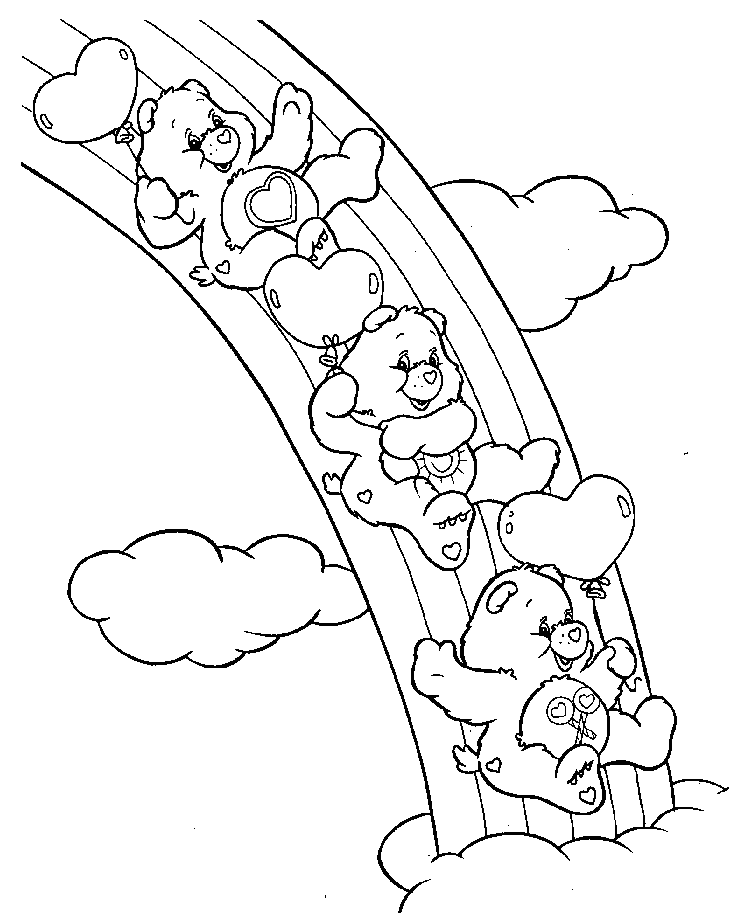 Dibujo para colorear: Care Bears (Dibujos animados) #37133 - Dibujos para Colorear e Imprimir Gratis