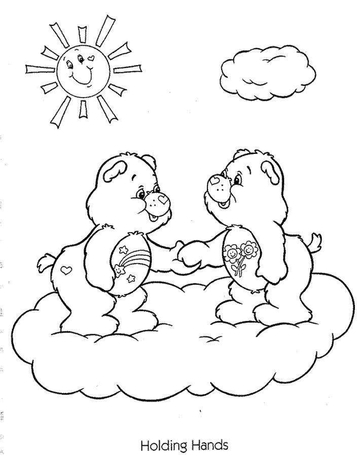 Dibujo para colorear: Care Bears (Dibujos animados) #37149 - Dibujos para Colorear e Imprimir Gratis