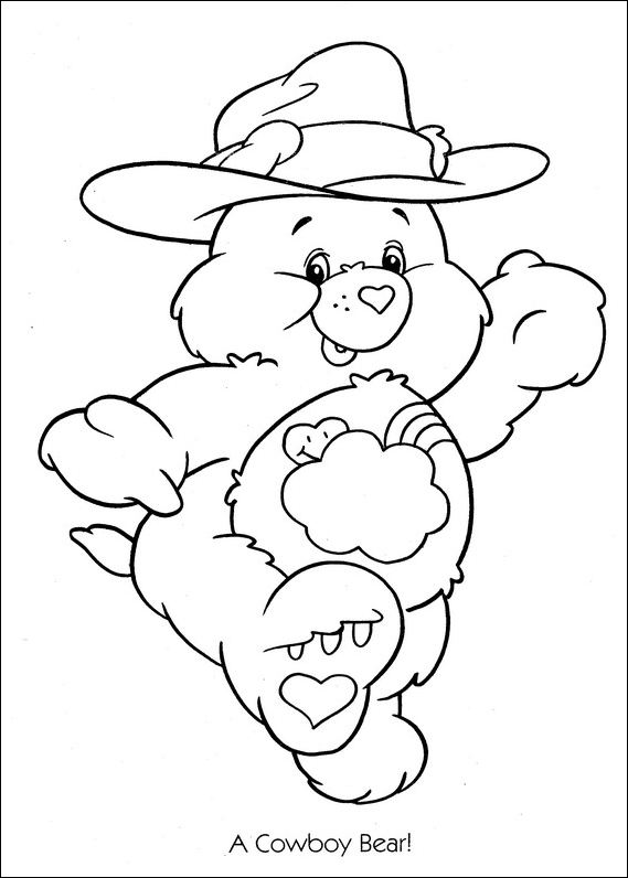 Dibujo para colorear: Care Bears (Dibujos animados) #37156 - Dibujos para Colorear e Imprimir Gratis