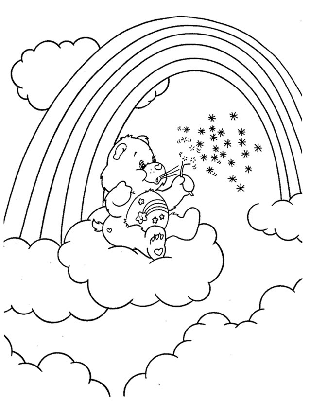 Dibujo para colorear: Care Bears (Dibujos animados) #37157 - Dibujos para Colorear e Imprimir Gratis