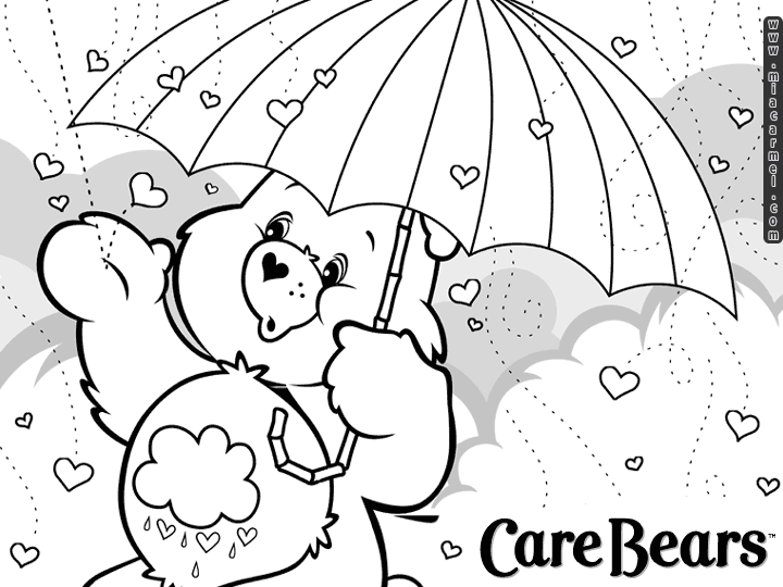 Dibujo para colorear: Care Bears (Dibujos animados) #37159 - Dibujos para Colorear e Imprimir Gratis