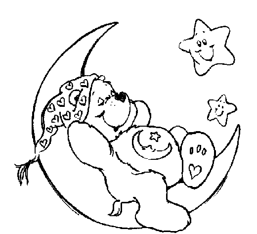 Dibujo para colorear: Care Bears (Dibujos animados) #37167 - Dibujos para Colorear e Imprimir Gratis