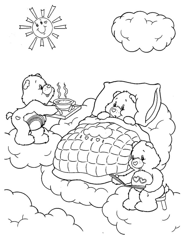 Dibujo para colorear: Care Bears (Dibujos animados) #37173 - Dibujos para Colorear e Imprimir Gratis