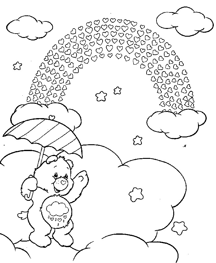 Dibujo para colorear: Care Bears (Dibujos animados) #37176 - Dibujos para Colorear e Imprimir Gratis