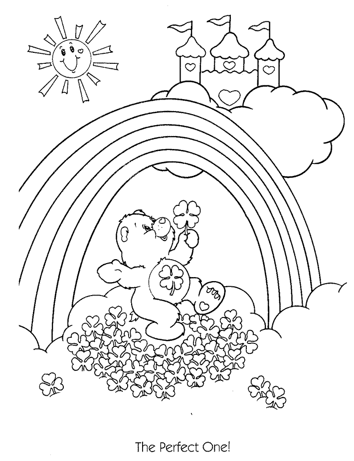 Dibujo para colorear: Care Bears (Dibujos animados) #37189 - Dibujos para Colorear e Imprimir Gratis