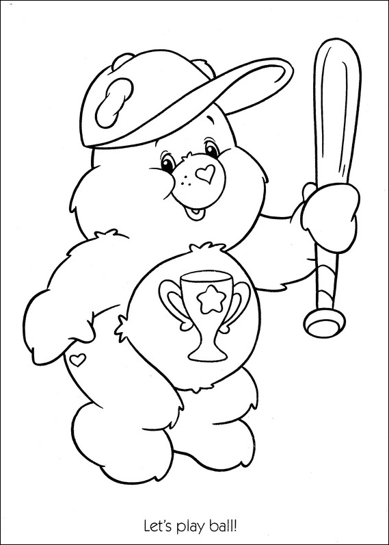 Dibujo para colorear: Care Bears (Dibujos animados) #37199 - Dibujos para Colorear e Imprimir Gratis