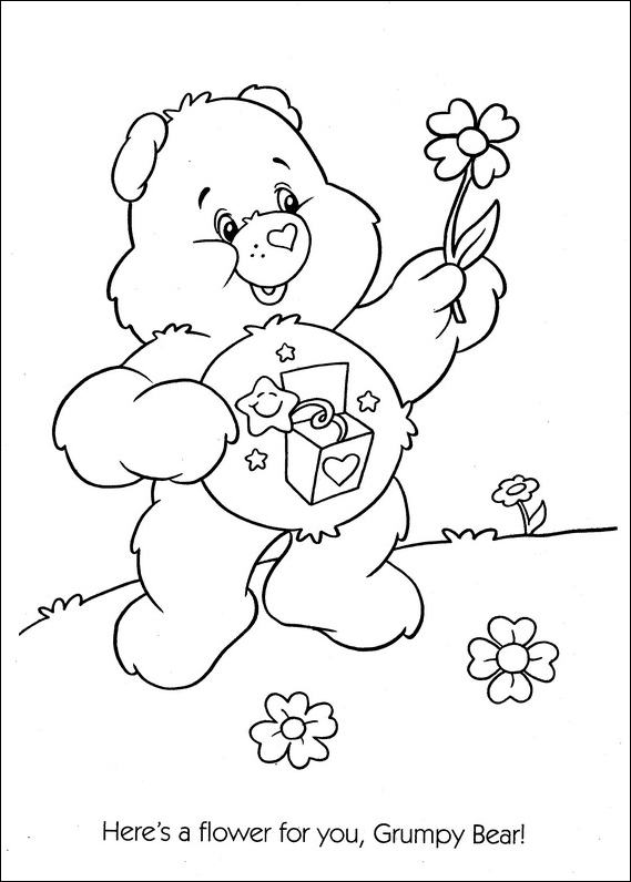 Dibujo para colorear: Care Bears (Dibujos animados) #37215 - Dibujos para Colorear e Imprimir Gratis