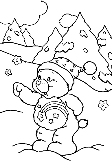 Dibujo para colorear: Care Bears (Dibujos animados) #37234 - Dibujos para Colorear e Imprimir Gratis