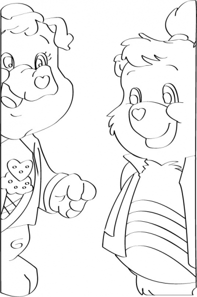 Dibujo para colorear: Care Bears (Dibujos animados) #37235 - Dibujos para Colorear e Imprimir Gratis