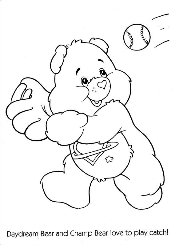 Dibujo para colorear: Care Bears (Dibujos animados) #37244 - Dibujos para Colorear e Imprimir Gratis