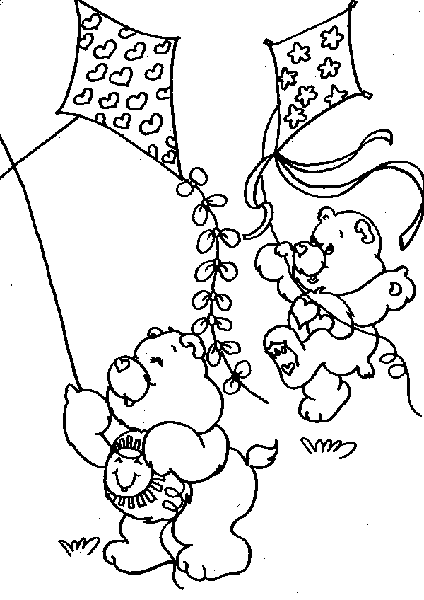 Dibujo para colorear: Care Bears (Dibujos animados) #37249 - Dibujos para Colorear e Imprimir Gratis