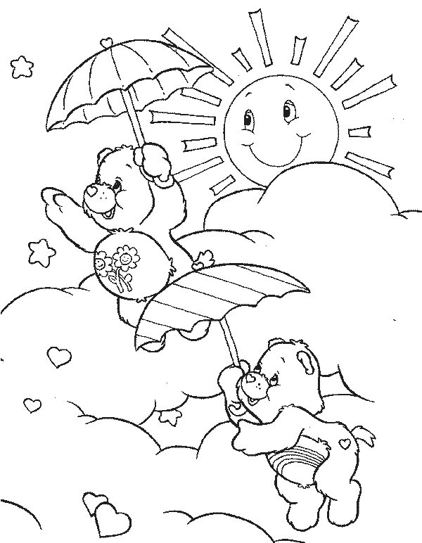 Dibujo para colorear: Care Bears (Dibujos animados) #37262 - Dibujos para Colorear e Imprimir Gratis